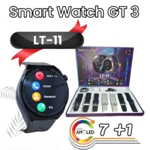LT-11 Smart Watch GT 3 – Touch Display, Fitness & Health Tracker for Android & iOS