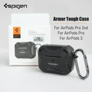 AirPods Pro 2/Pro/3 Protective Case – Shockproof Cover with Metal Hook