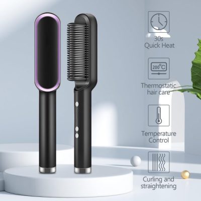 multifunctional-hair-straightener-brush-heated- 3